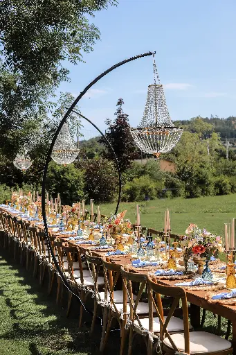 Bogenständer für Kronleuchter