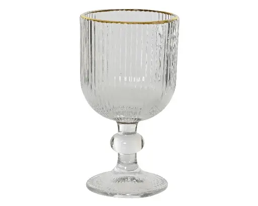 Kelchglas Kristall - Gold